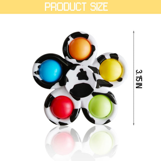 DUBANJOWE colorful pattern pop toy for satisfying sensory play and stress relief.