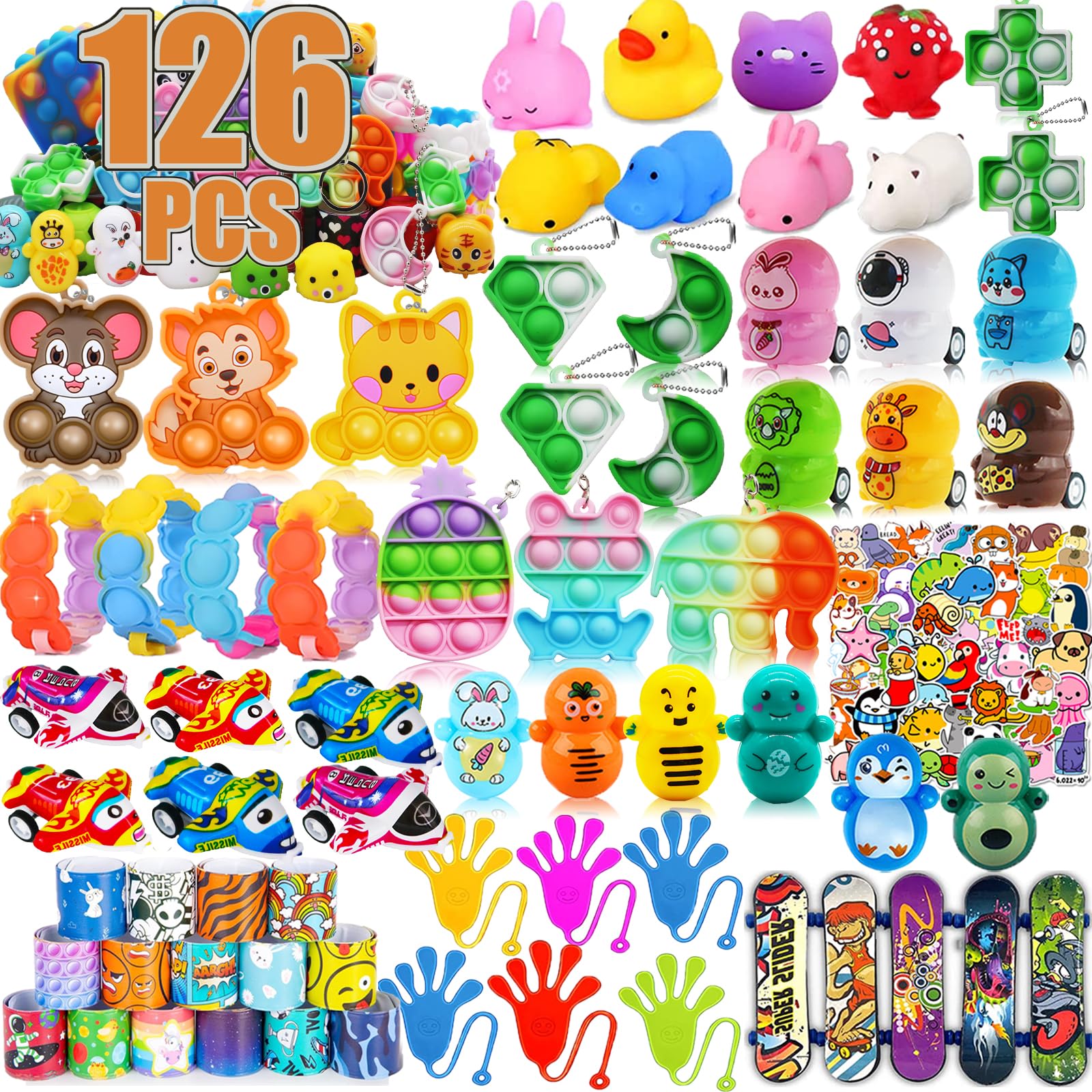 Duccsko 126-pack party favors assortment boosts party fun and rewards kids