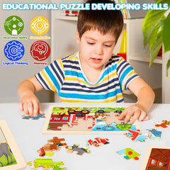 Duchong puzzle gift box makes a thoughtful educational present.