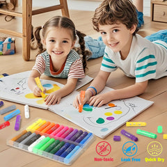 Duchong safe non-toxic tempera sticks give parents peace of mind.