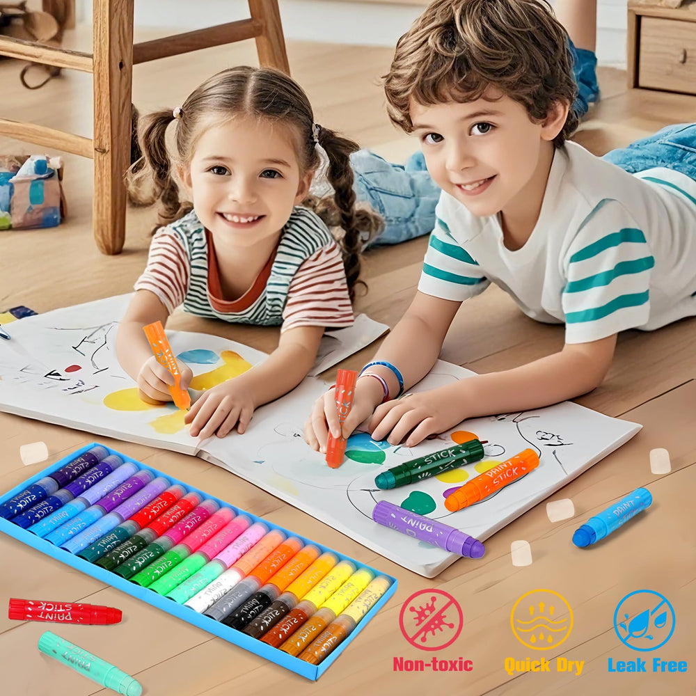 Duchong kid-friendly packaging makes art time easier for parents.