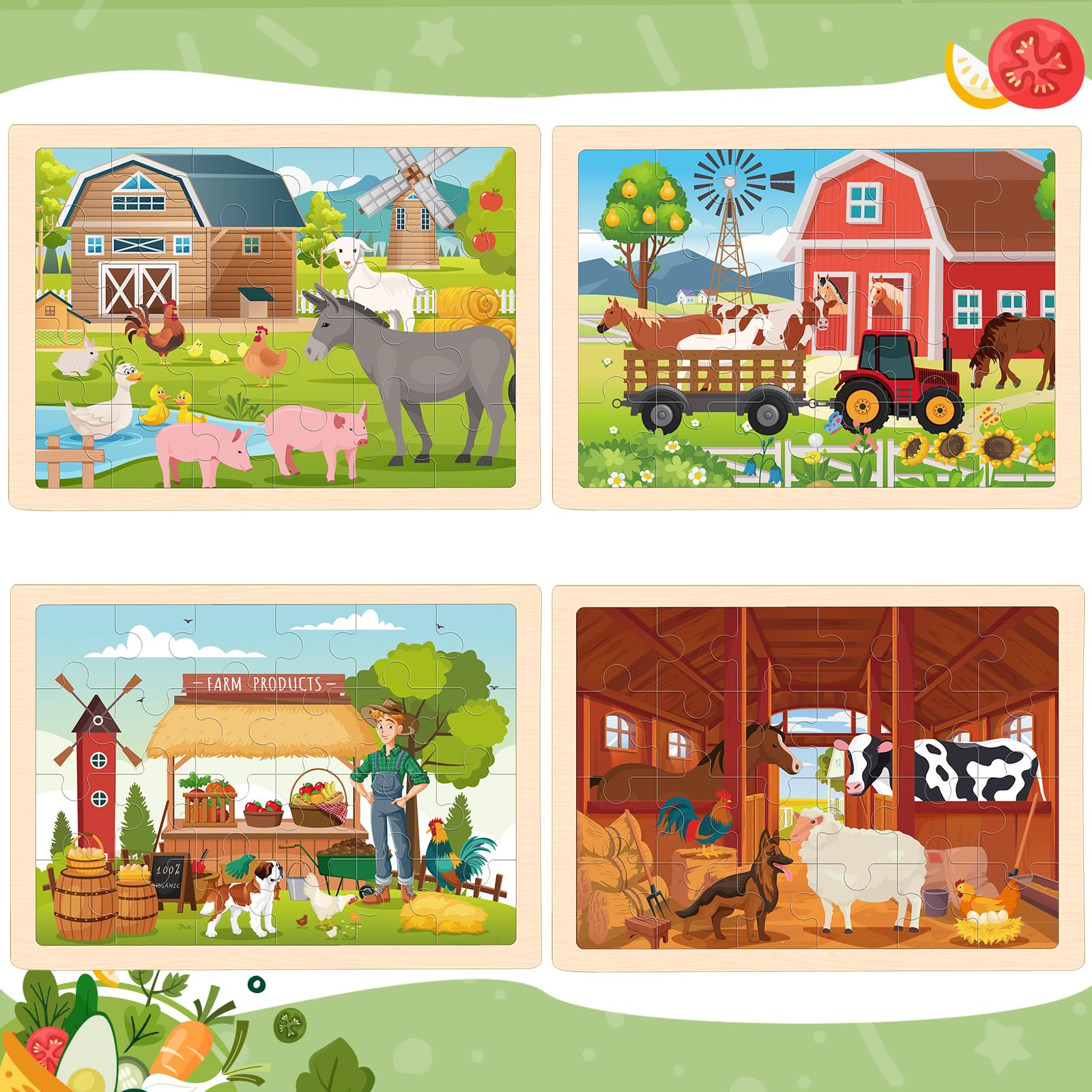 Duchong wooden puzzle pieces are smooth and safe for little hands.