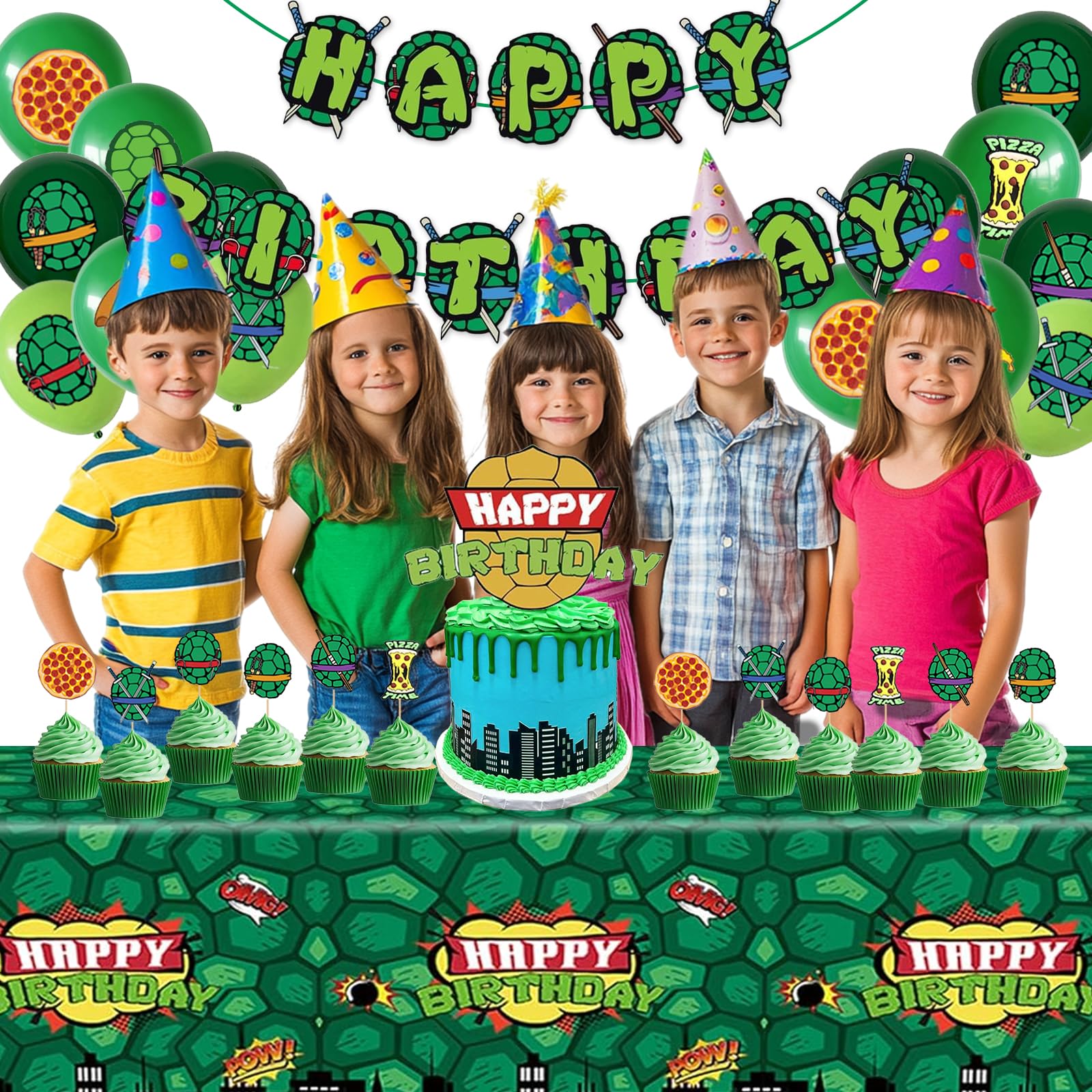 DUCTIAIARY Party decor kit is easy to assemble for quick setup.