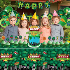 DUCTIAIARY Turtle theme balloons set brings color and whimsy to the party.