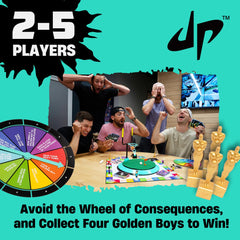 Dude Perfect golden boys pieces add collectible flair to family competition nights.