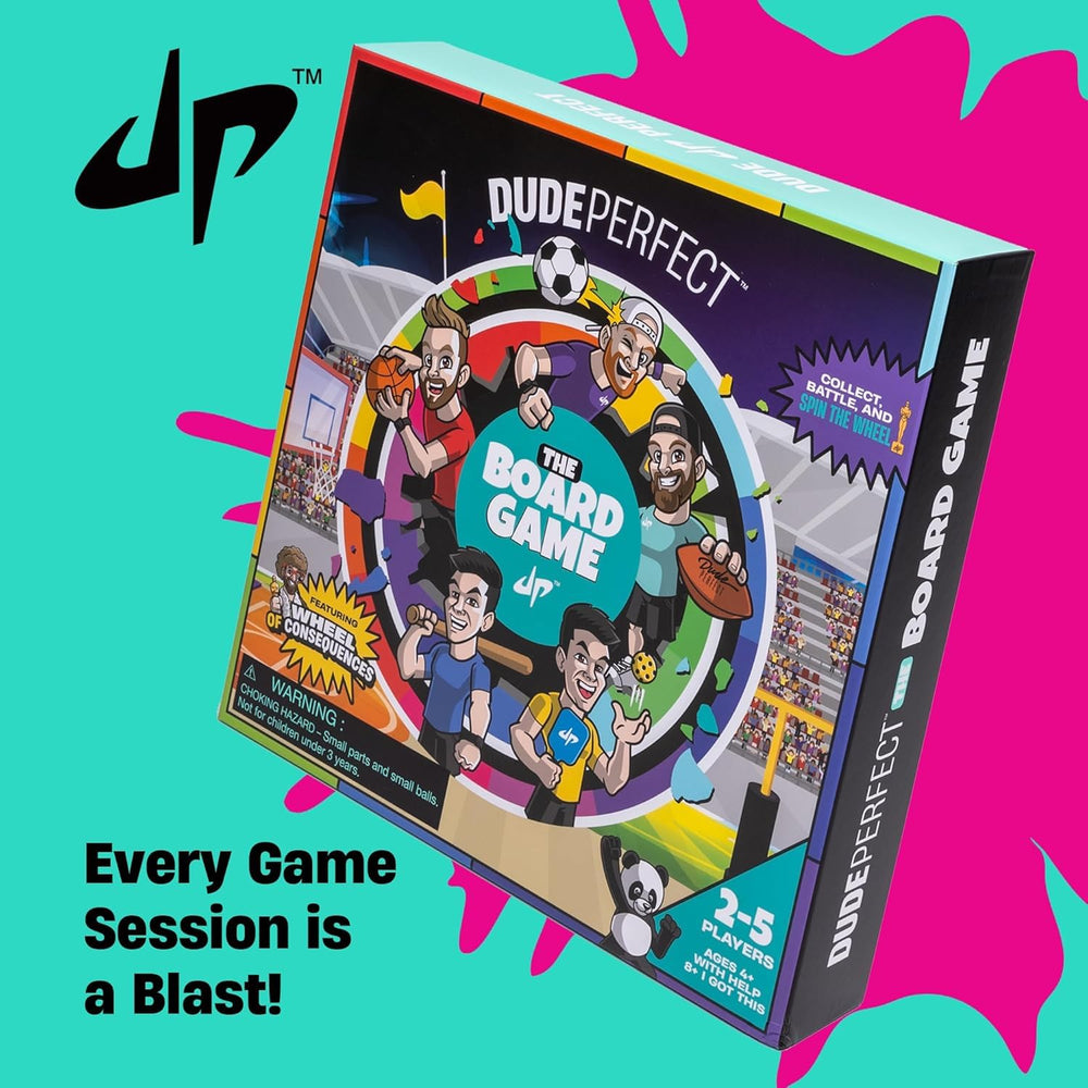 Dude Perfect golden boys trophy stack highlights collectable rewards in gameplay.