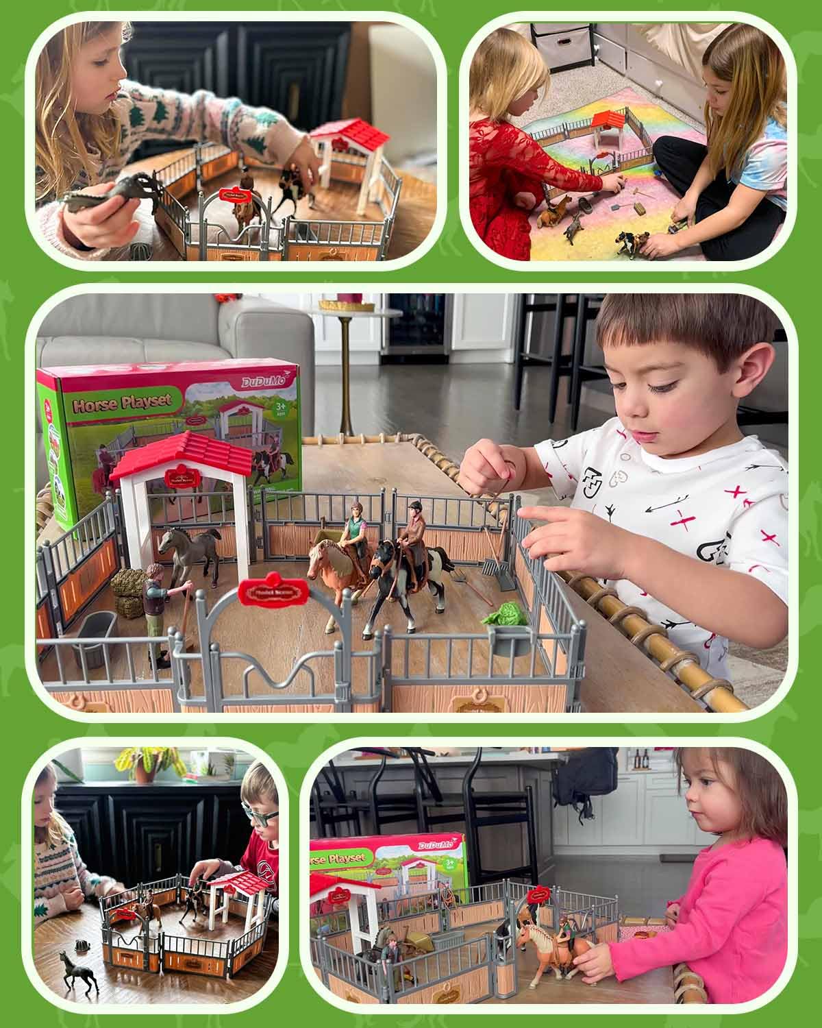 DuDuMo playset invites shared play across siblings and friends.