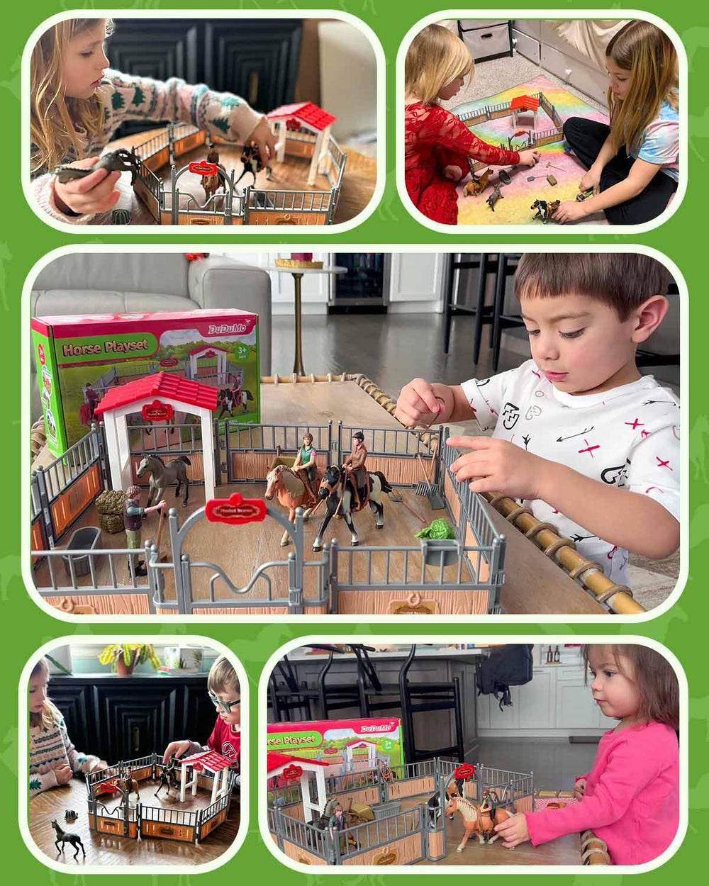 DuDuMo playset invites shared play across siblings and friends.
