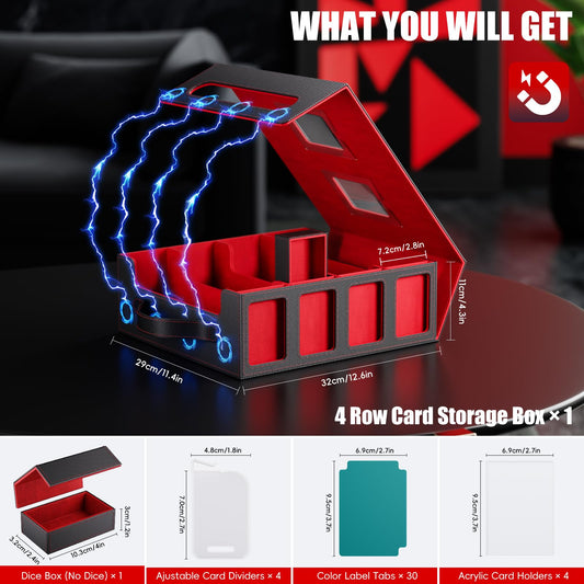 Dufvrpe storage box side handle shown for secure on-the-go carrying
