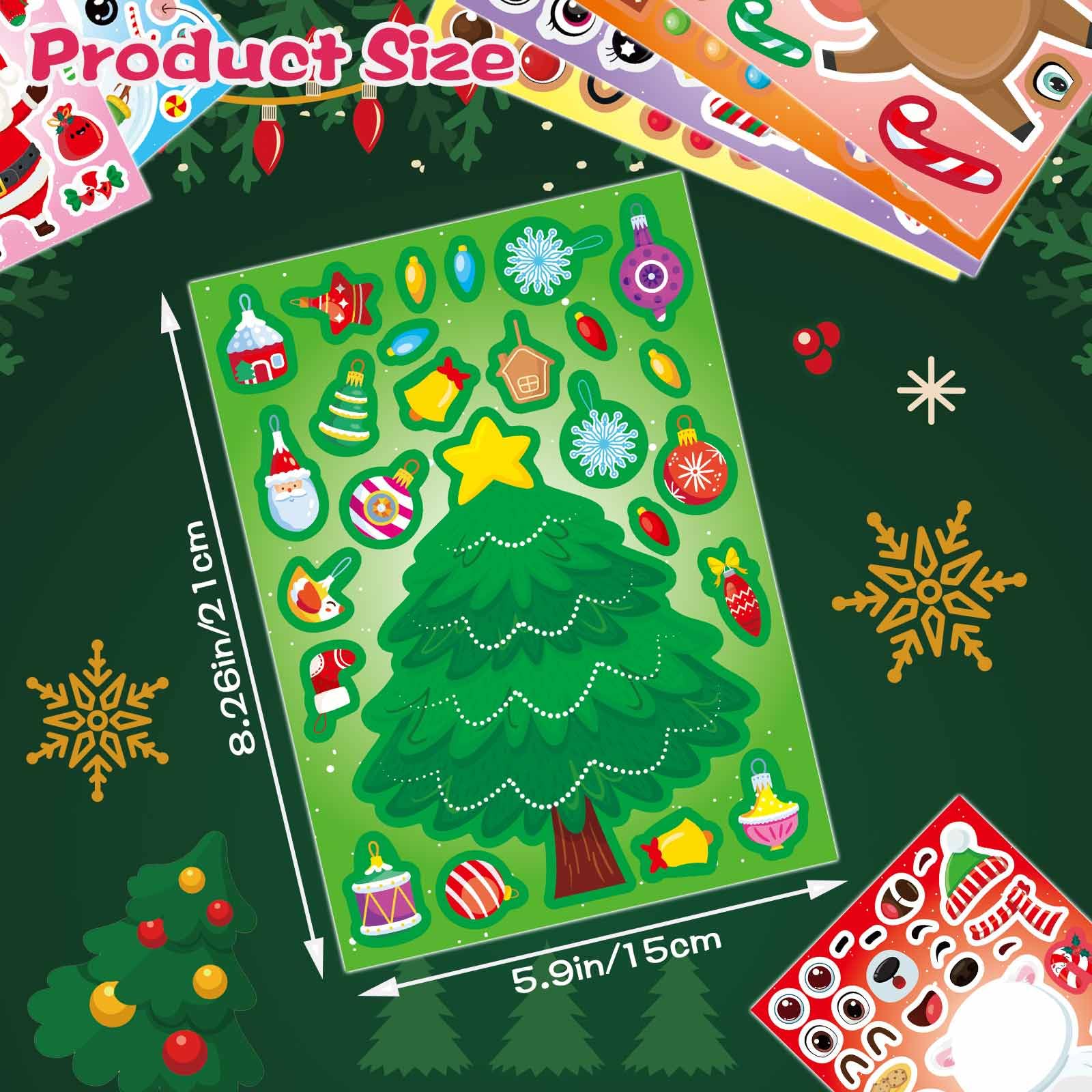 DUJAA gift-box stickers brighten cards and letters this season.