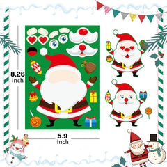 DUJAA reindeer sticker sheet for festive classroom arts and crafts.