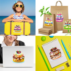 DUJAA glossy paper finish enhances color and durability for indoor use.