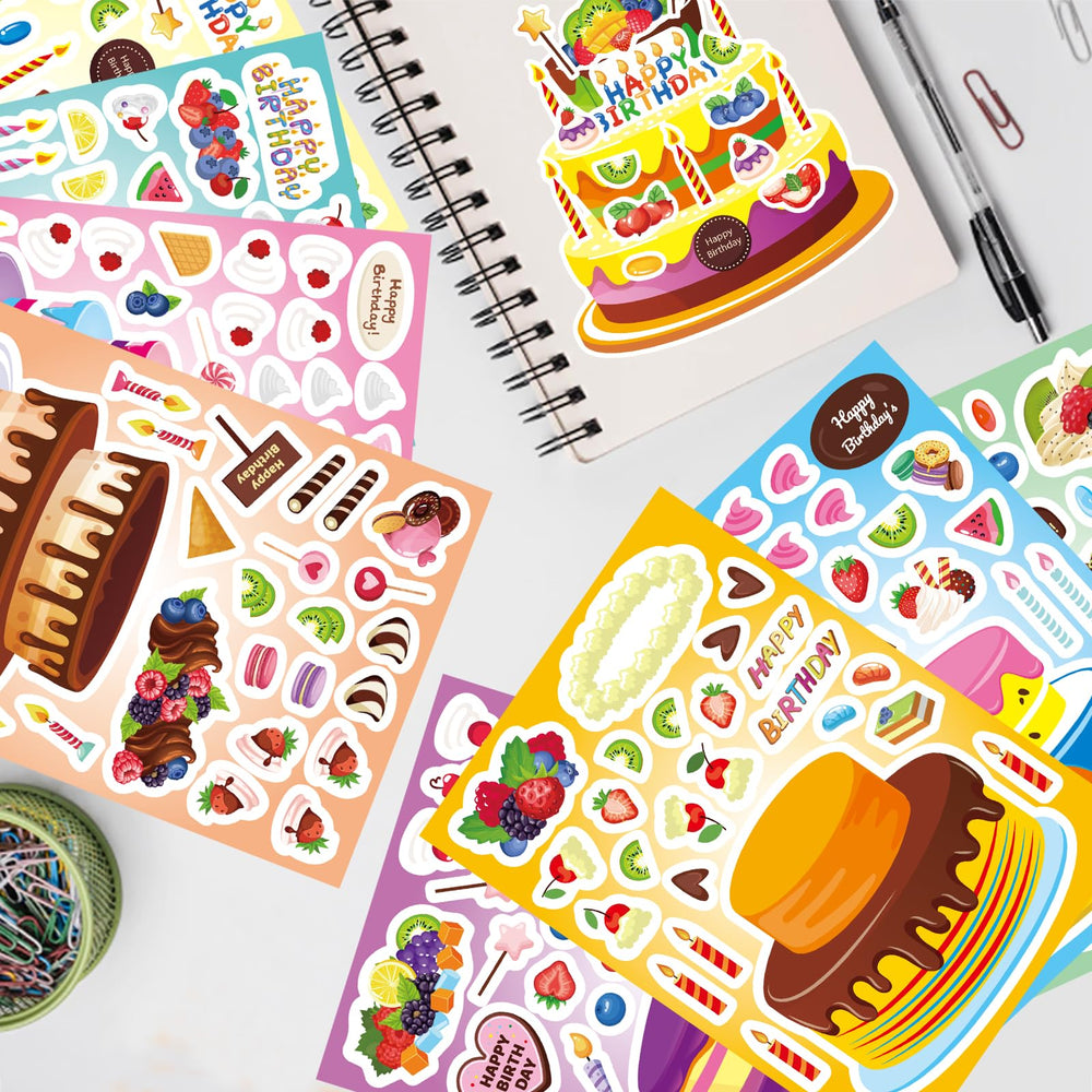 DUJAA kids craft set stickers support hands on creativity and learning.