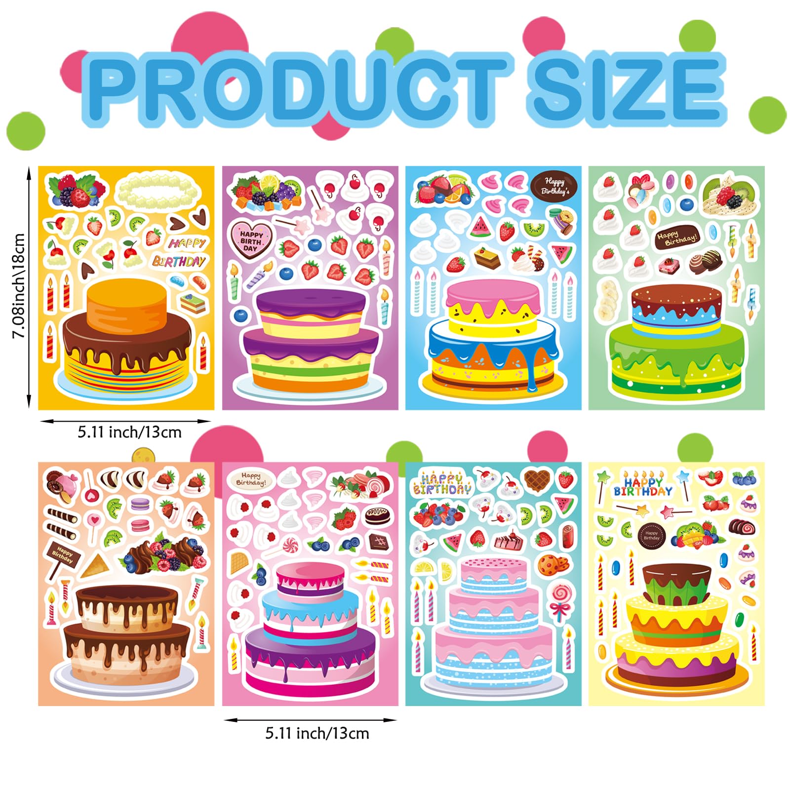 DUJAA sprinkles accents stickers perfect for invitations and scrapbooks.