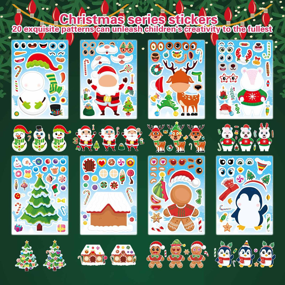 DUJAA Christmas tree designs brighten cards and window decor