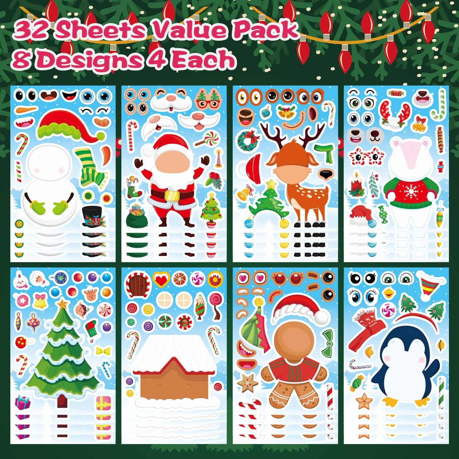 DUJAA reindeer designs perfect for gift tags and scrapbooks