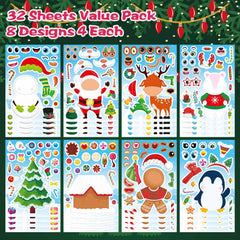 DUJAA reindeer designs perfect for gift tags and scrapbooks