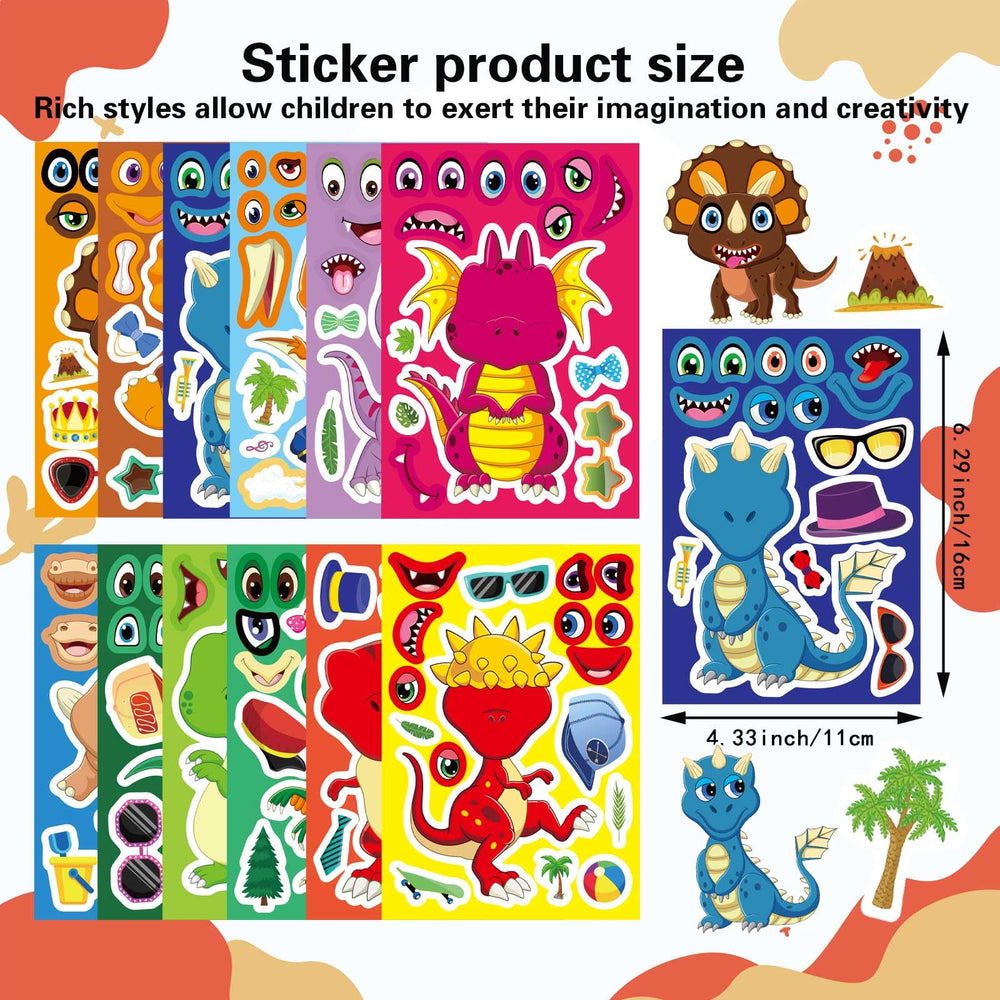DUJAA dinosaur party favors, colorful designs spark imagination during birthdays
