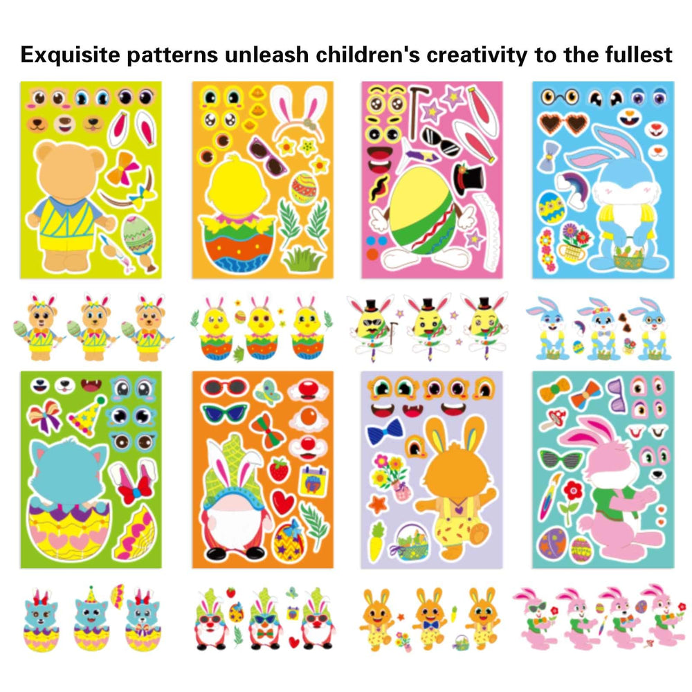 DUJAA Easter stickers party-favor designs spark celebration creativity