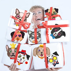 DUJAA gift-ready sticker pack perfect for holidays and stocking stuffers.