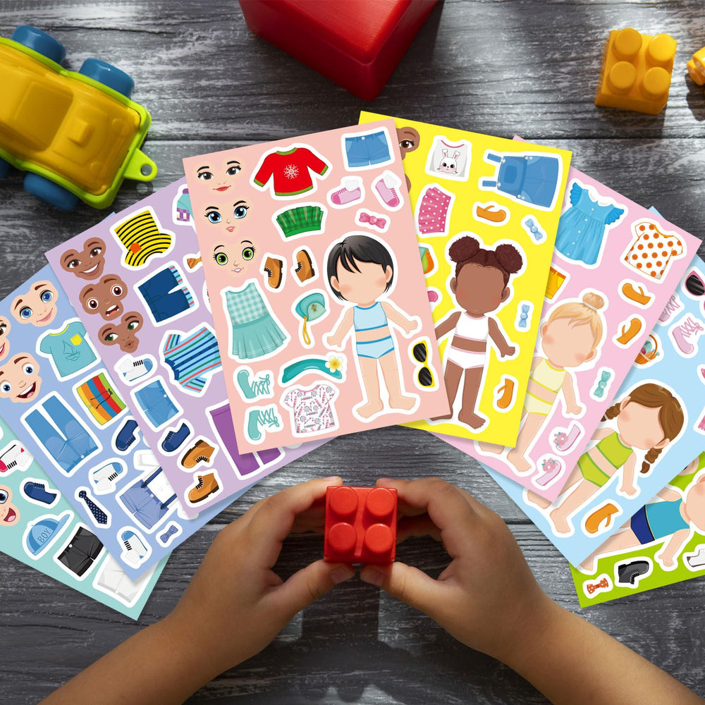 DUJAA Gift-ready sticker set supports creative play and sharing