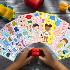DUJAA Gift-ready sticker set supports creative play and sharing
