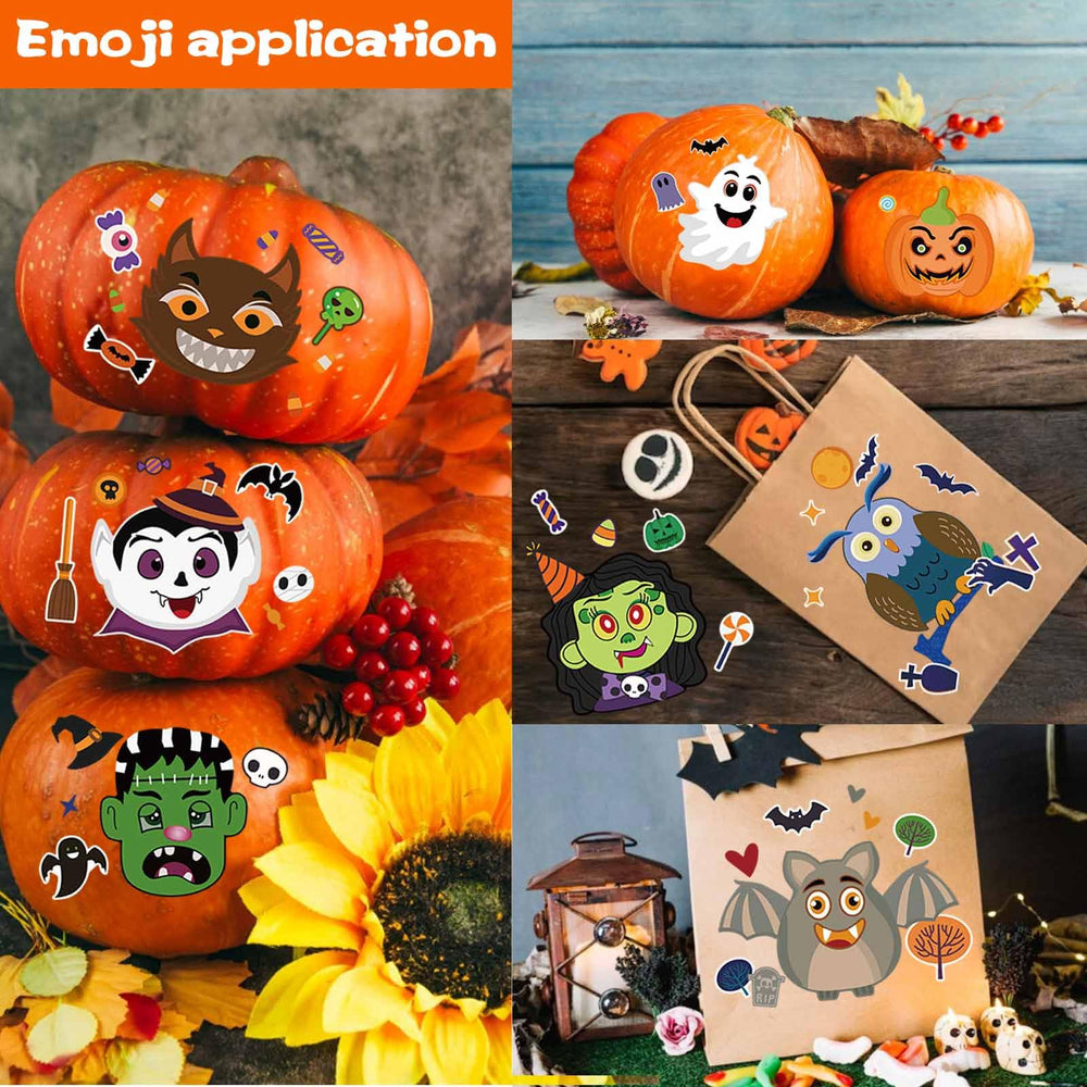 DUJAA Goodie bag filler stickers for gifts and Halloween surprises.