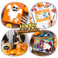DUJAA Halloween icons like pumpkins and ghosts for festive decorations and activities