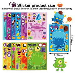 DUJAA Halloween sticker sheets add color to treats and décor.