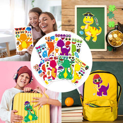 DUJAA notebook decoration dinosaur stickers personalize journals and school projects