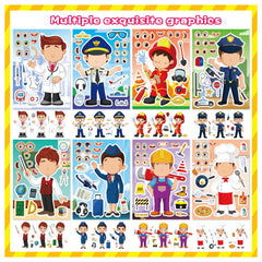 DUJAA chef occupation sticker for culinary curiosity and play.