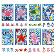 DUJAA ocean stickers shark for bold accents on crafts and cards