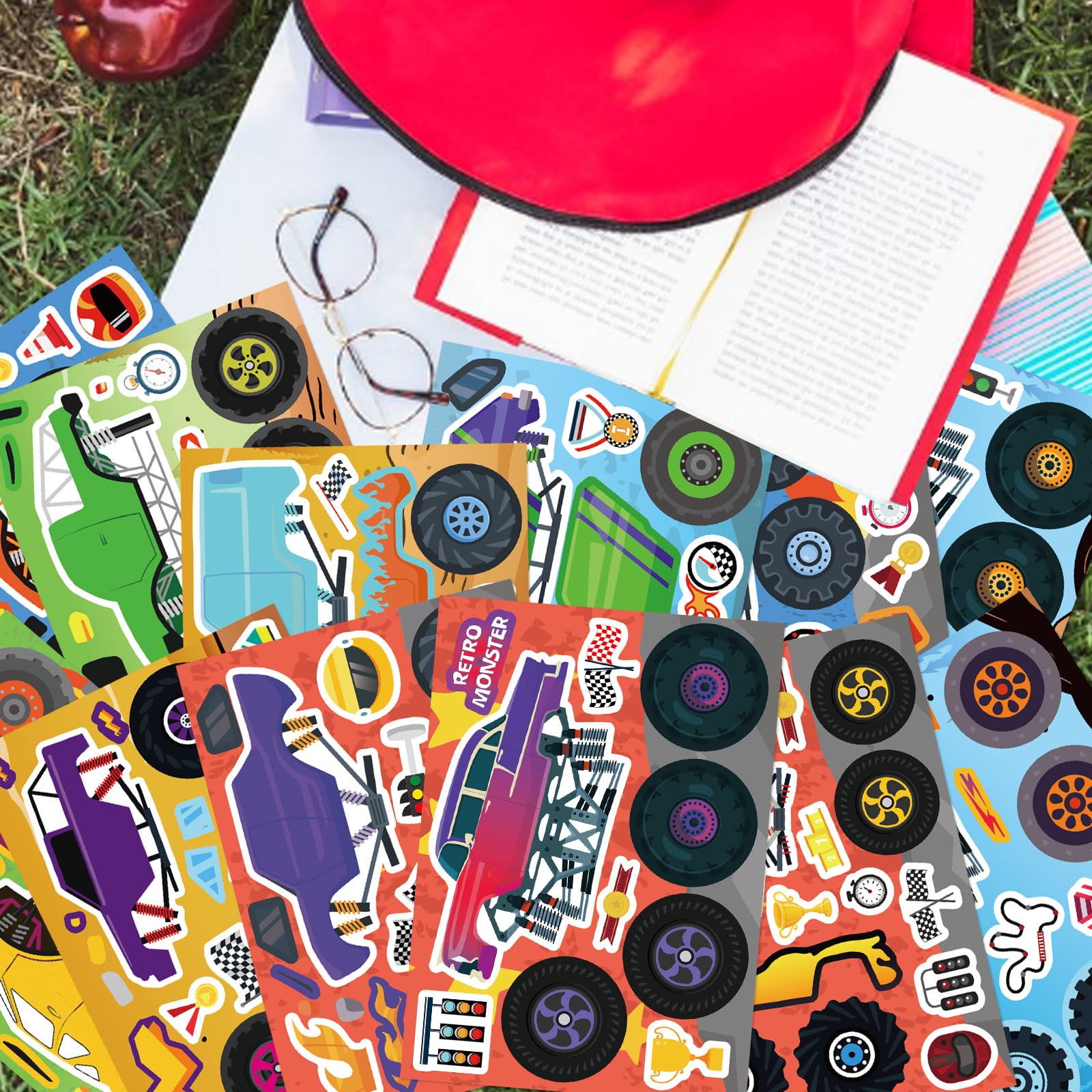 DUJAA scrapbook stickers for DIY albums and crafts