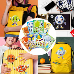 DUJAA sport ball stickers ideal gift for kids' parties and celebrations.