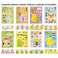 DUJAA spring stickers bee design, add sparkle to arts and crafts.