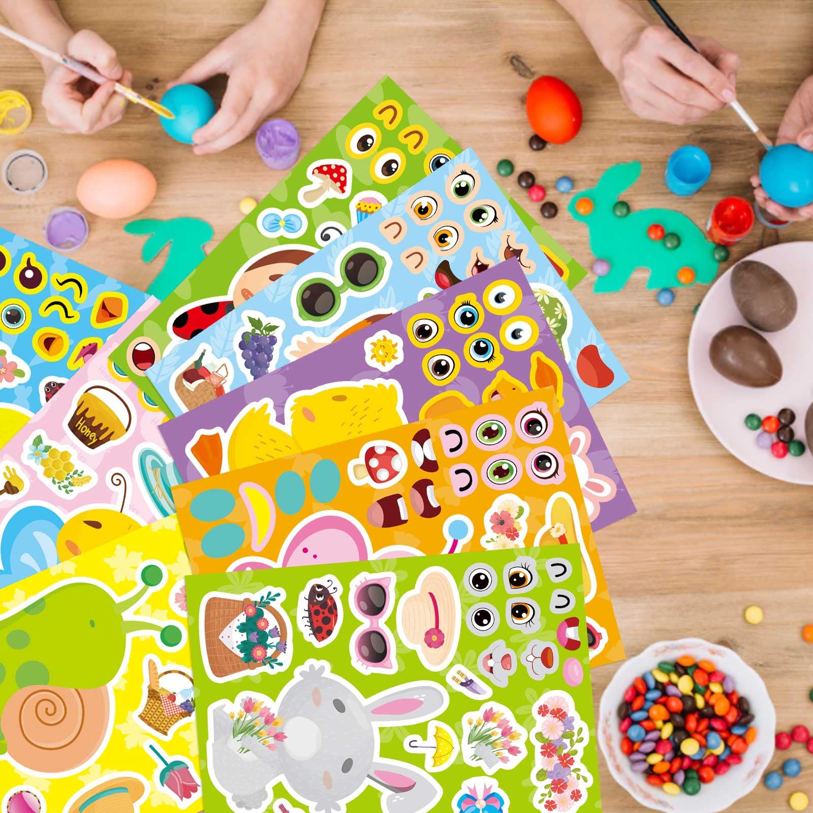 DUJAA spring stickers butterfly design, brighten windows and walls.