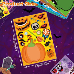 DUJAA Sticker activity kit for hours of creative Halloween fun.