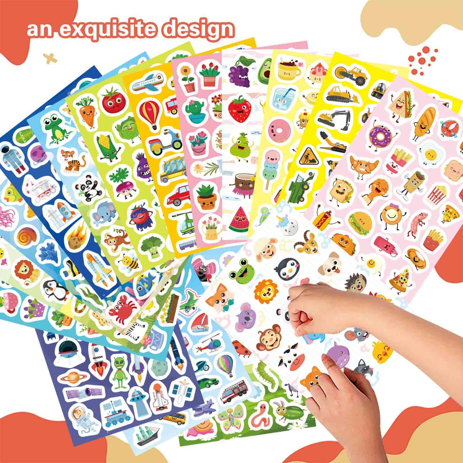 DUJAA food and dessert stickers add tasty accents to notebooks and planners
