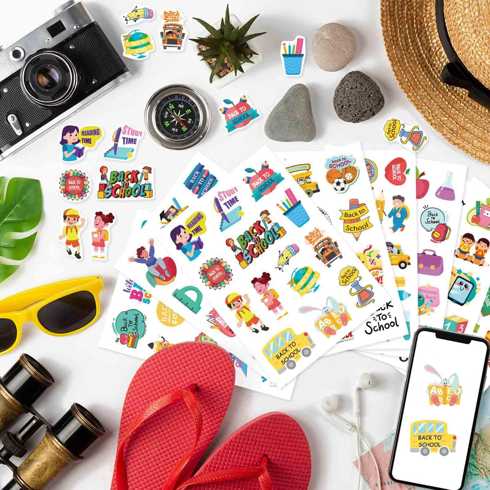 DUJAA teacher reward stickers celebrate student effort in class activities