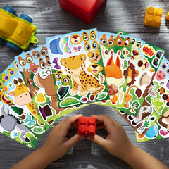 DUJAA waterproof film-coated stickers—colorfast and durable for long-lasting art projects.