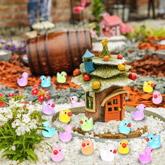 DULEFUN mini ducks ideal as party favors and festival decorations