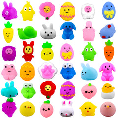 DULEFUN Easter Mochi Bunny Toy for calm play and stress relief.