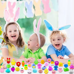 DULEFUN Easter Mochi Palm-Size for small hands and quick play.