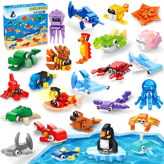 DULEFUN seal marine block for imaginative play and classroom prizes