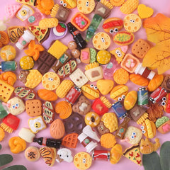 DULEFUN mini bread and pastry for dollhouse bakery setups