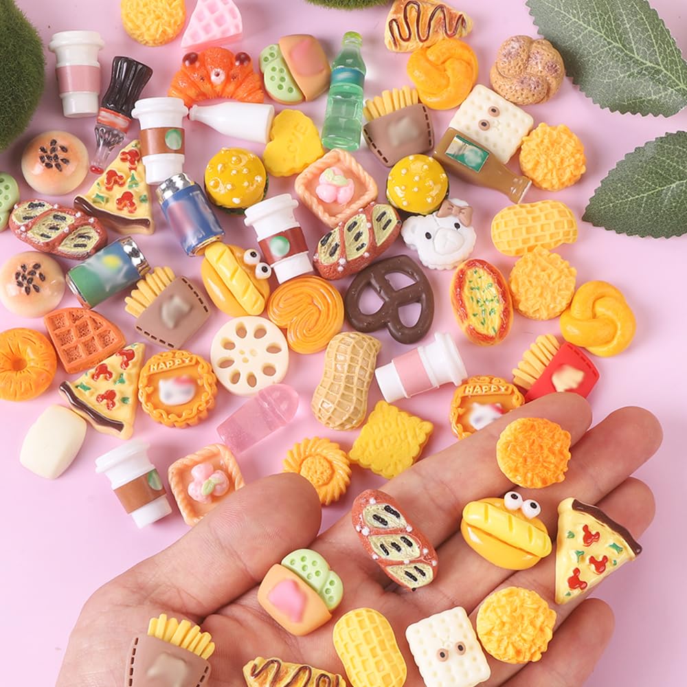 DULEFUN tiny french fries set for imaginative pretend dining scenes