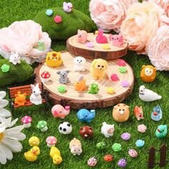 DULEFUN waterproof bright colors resin figures stay vivid in displays.