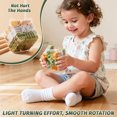 DULONIME 3D cube puzzle tilt-and-turn action guiding the ball