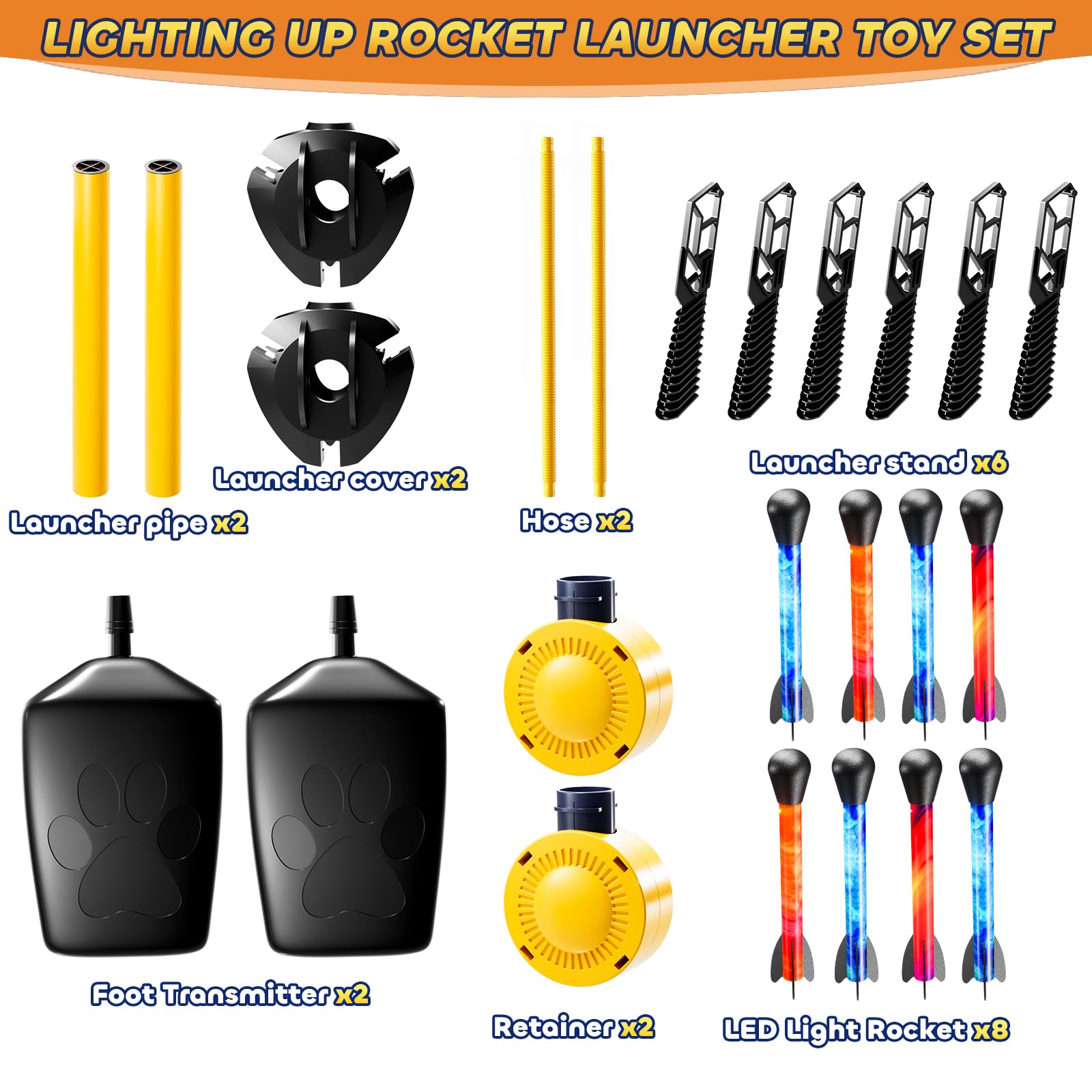 DULONIME rockets soar up to 100+ feet in wide, exciting arcs