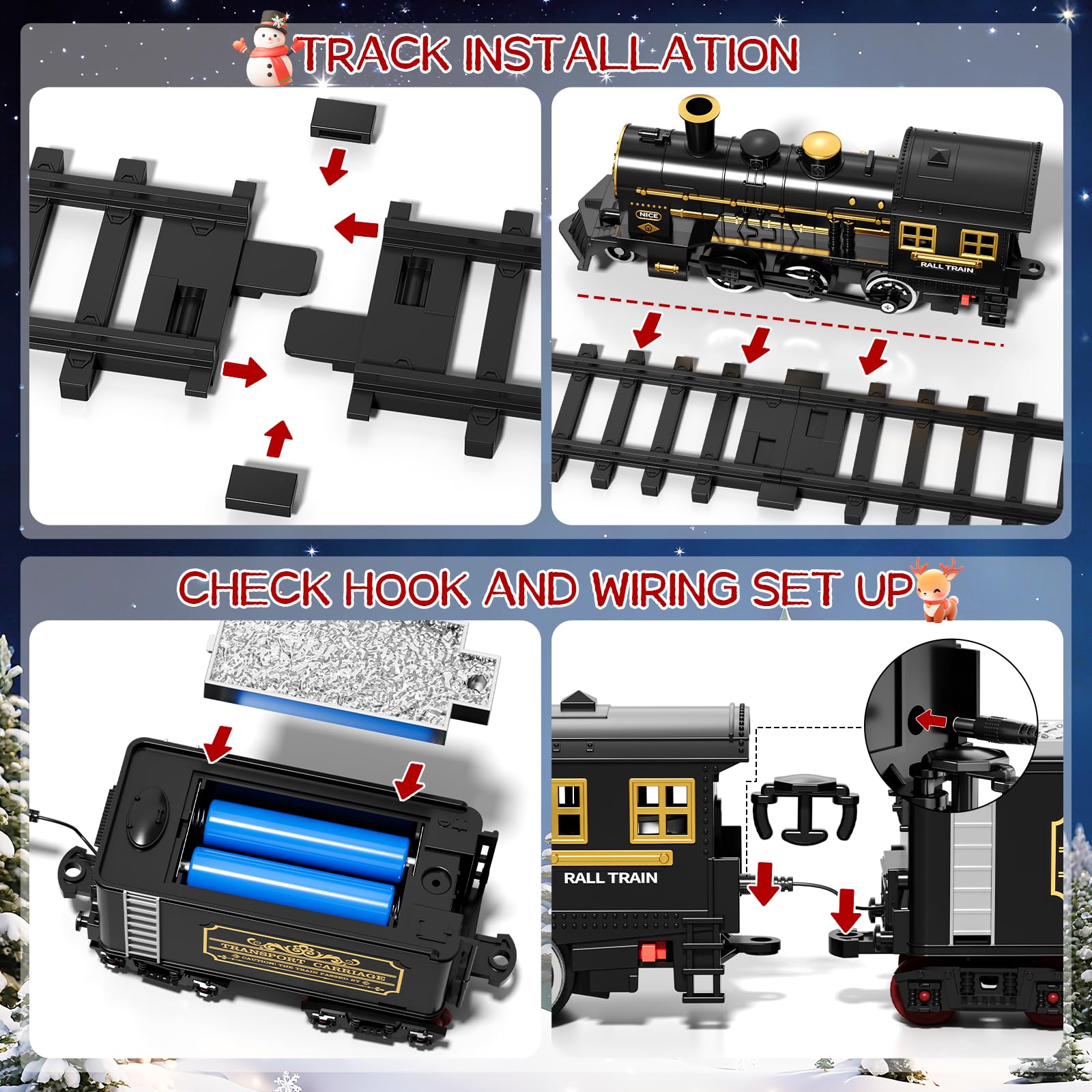 DULONIME curved tracks enable versatile layouts for looping fun.